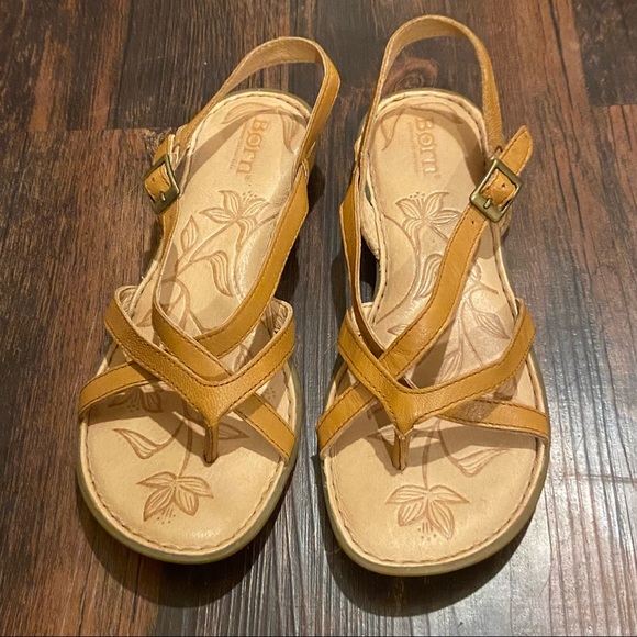 Born Shoes Born Leather Sandals Poshmark
